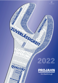 Projahn Handwerkzeuge Katalog 2022 - Deckblatt