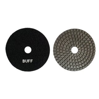 Polierpad / Schleifpad T200 - Ø 125 mm / Buff schwarz
