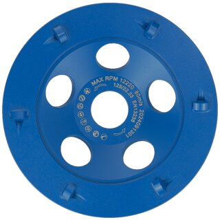 Diamant-Schleifteller PKD PS300 Ø 125 mm, 6 Segmente