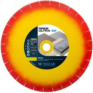 Nozar Diamanttrennscheibe Gres Ultra S2 - Ø 300 mm, 25,4 mm Bohrung