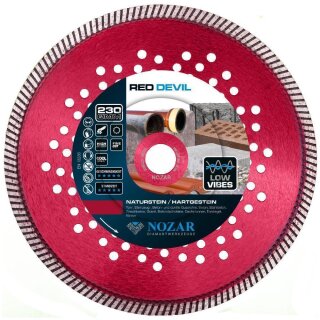 Nozar Diamanttrennscheibe Red Devil - Ø 350 mm, 20,0 mm Bohrung