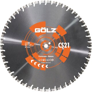GÖLZ Diamanttrennscheibe CS21 Ø 600 mm