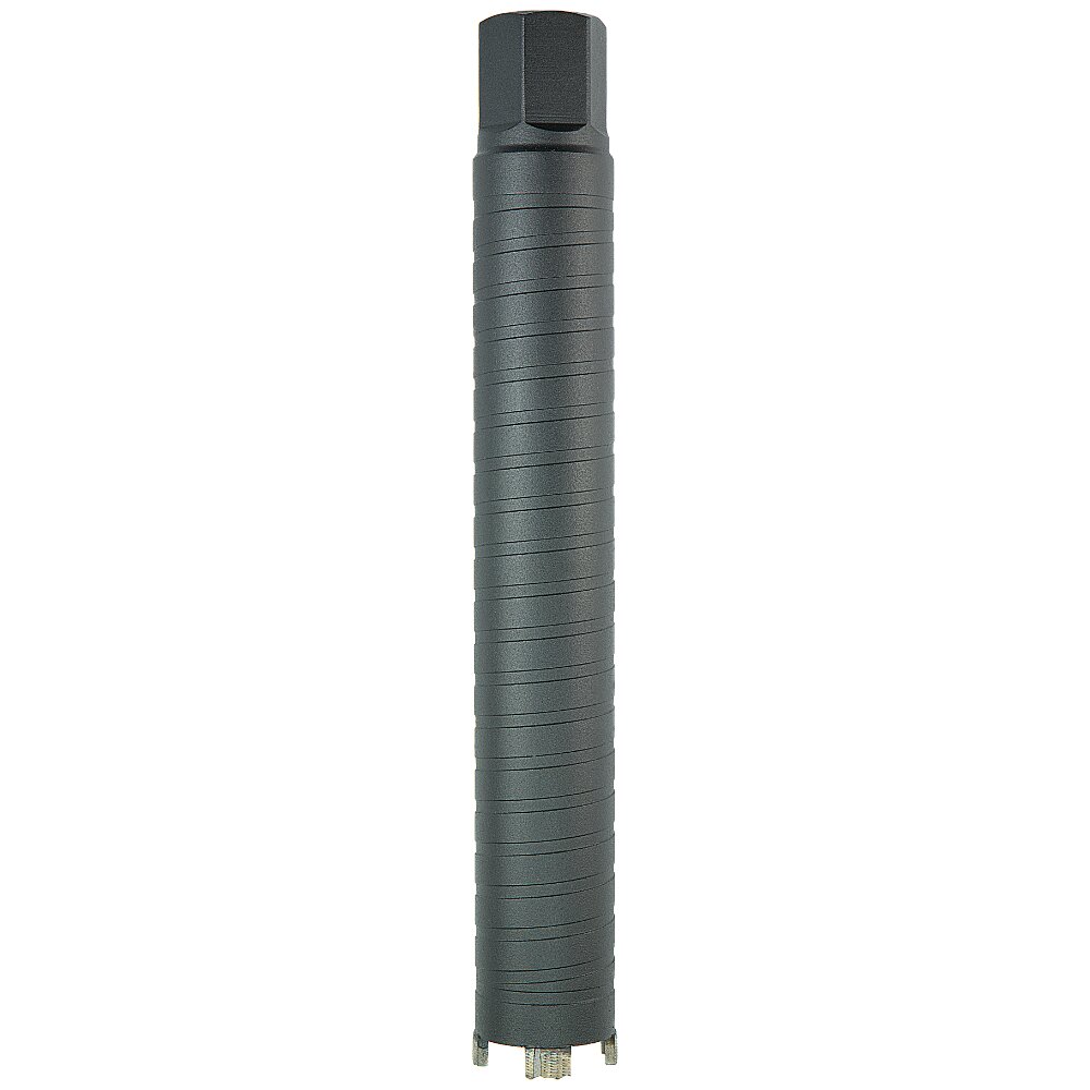 Diamant-Trockenbohrkrone Ø 52 mm, Premium Kurzzahn Turbo Matrix für Beton & Stahlbeton mit 300 mm Bohrtiefe