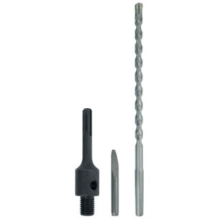 Adapter Set SDS Plus - M16 außen inkl. Zentrierbohrer 240 mm