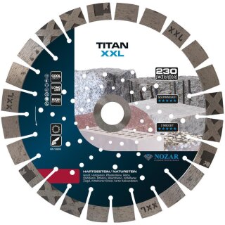 Nozar Diamanttrennscheibe Titan XXL - Ø 350 mm, 20,0 mm Bohrung