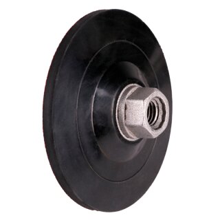 Aufnahmeteller M14 für Schleifpads mit Kletthalterung