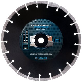 Nozar Diamanttrennscheibe Laser Asphalt Profi Plus - Ø 700 mm, 25,4 mm Bohrung