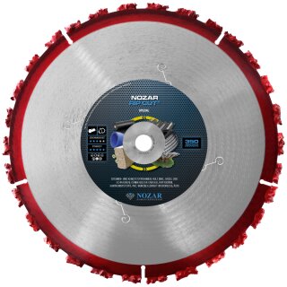 Nozar Trennscheibe Rip Cut - Ø 300 mm, 20,0 mm Bohrung