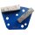 Diamant Schleifschuh passend für Blastrac - harte Bindung #16