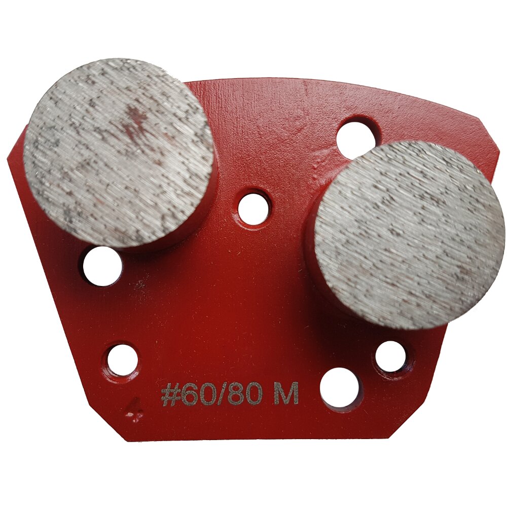Diamant-Schleifschuh passend für Blastrac - medium Bindung, Körnung #60/80 für Beton