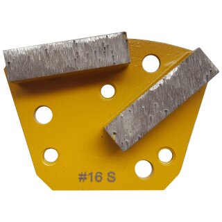 Diamant Schleifschuh passend für Blastrac - weiche Bindung #16