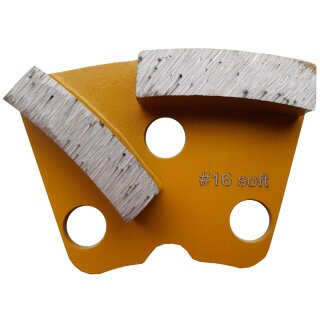 Diamant Schleifschuh passend für Dr. Schulze - weiche Bindung #16