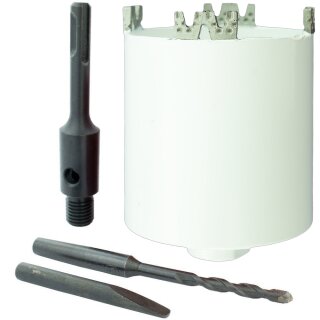 Diamant Dosensenker DWK für Staubabsaugung Ø 82 mm inkl. SDS Plus Zubehör