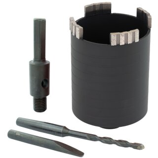 Diamant Dosensenker DTB für Staubabsaugung Ø 68 mm inkl. 6-Kant Zubehör