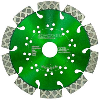 Diamanttrennscheibe MGX 12 - Ø 140 mm