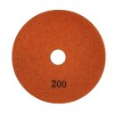 Polierpad / Schleifpad N200 - Ø 125 mm / Buff weiß