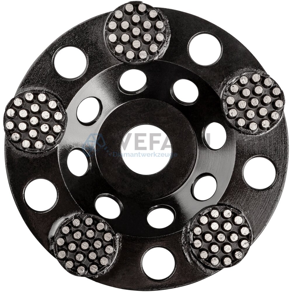 Diamant Schleifteller SSC Ø 125 - 180 mm ideal für Beton, Beschichtungen bis 1 mm, Klebereste, Farbreste