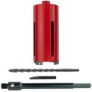 Diamant-Trockenbohrkrone LTR - Ø 92 mm, 6-Kant (lang)