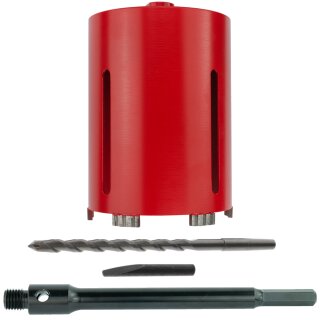 Diamant-Trockenbohrkrone LTR - Ø 202 mm, 6-Kant (lang)