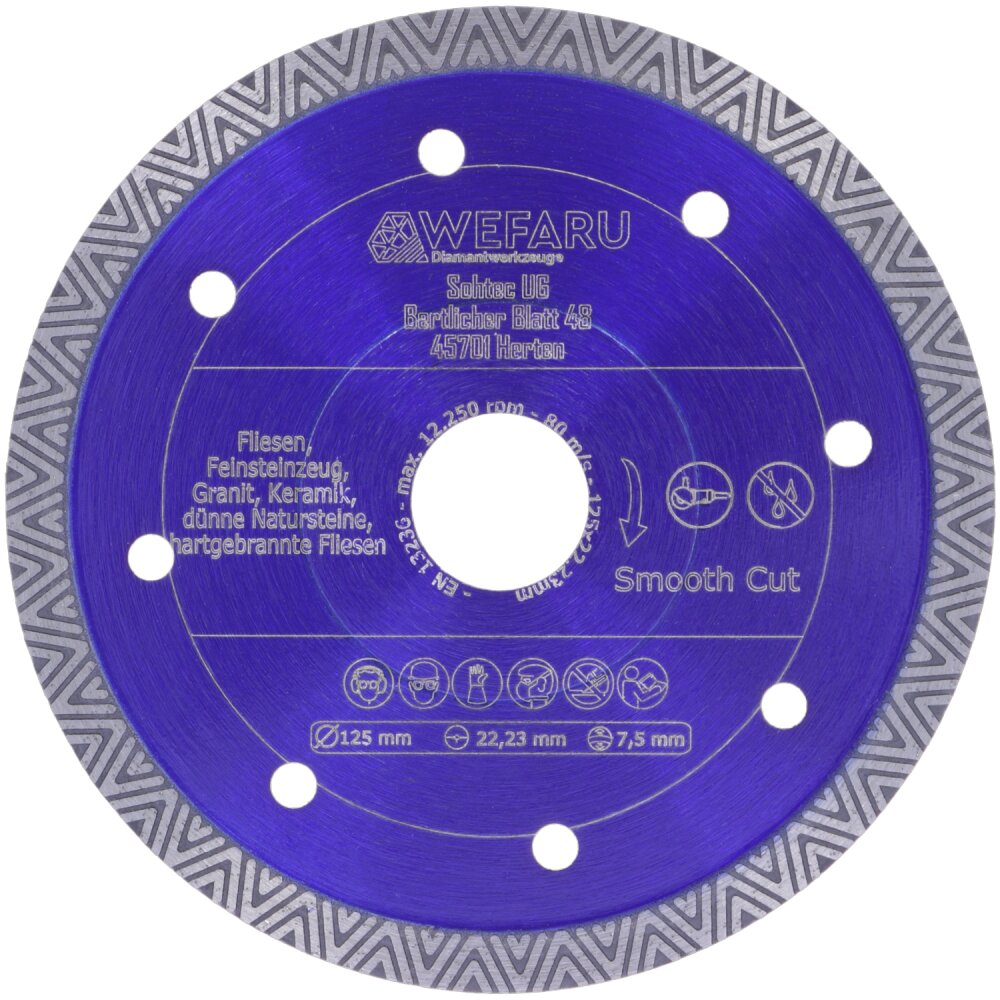 Diamant-Trennscheibe Von Diamant Union – 115–350 Mm Für Fliesen, Feinsteinzeug & Hartgestein