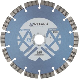 Diamanttrennscheibe TLB 10 Silent - Ø 180 mm, 22,23 mm Bohrung