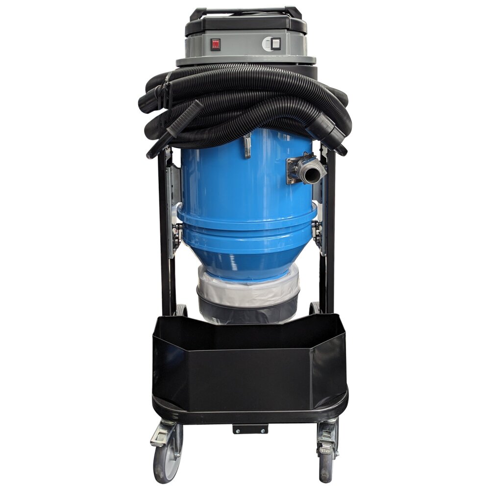 Industriesauger S3-3300 M Longopac, Profi-Sauger für Bodenfräsen & Schleifmaschinen