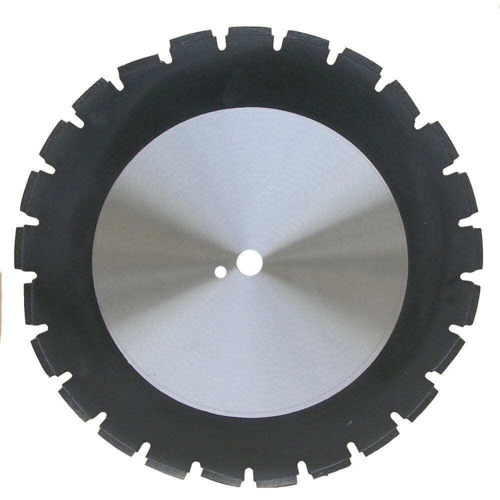 Fugenschneider-Blatt A100 Ø 650 mm für Asphalt und abrasive Materialien bis 15 kW mit 25,4 mm Bohrung