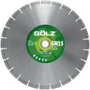 GÖLZ Diamanttrennscheibe GN25 Ø 400 mm