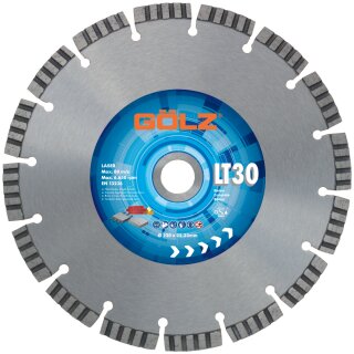 GÖLZ Diamanttrennscheibe LT30 Ø 115 mm / 22,23 mm Bohrung