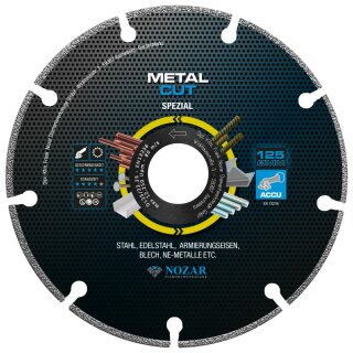 Nozar Diamanttrennscheibe METAL CUT